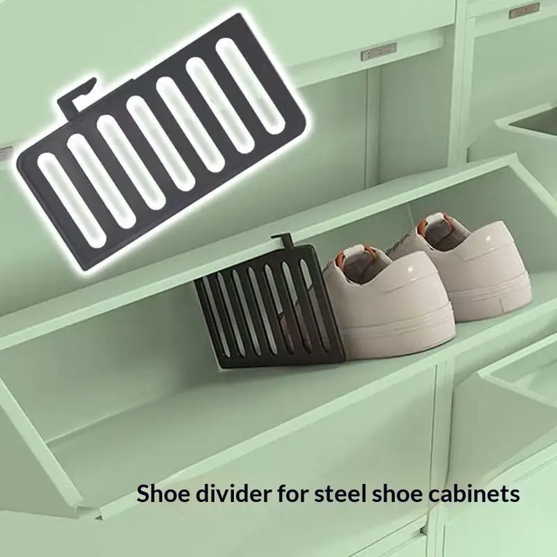 Shoe Cabinet Partition Shoes Closet Shelf Dividers Plastic Replacement Parts Shoe Rack Partition Clips For Entryway Closets