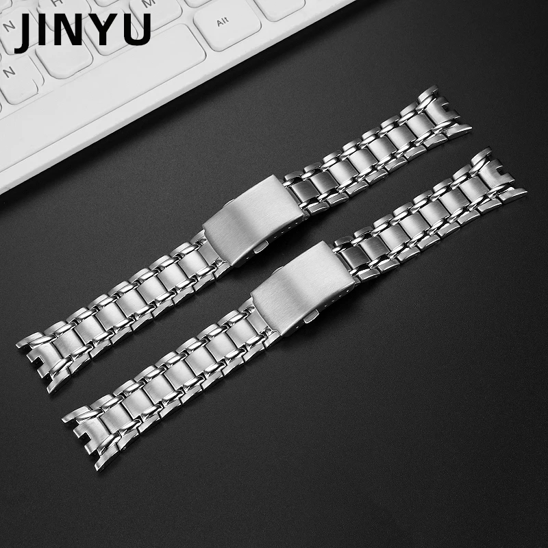 Fine steel watch band For CASIO 3745 EF-312D-1A/7A watch chain EFR-300 stainless steel Men's wristband bracelet 22mm watch strap