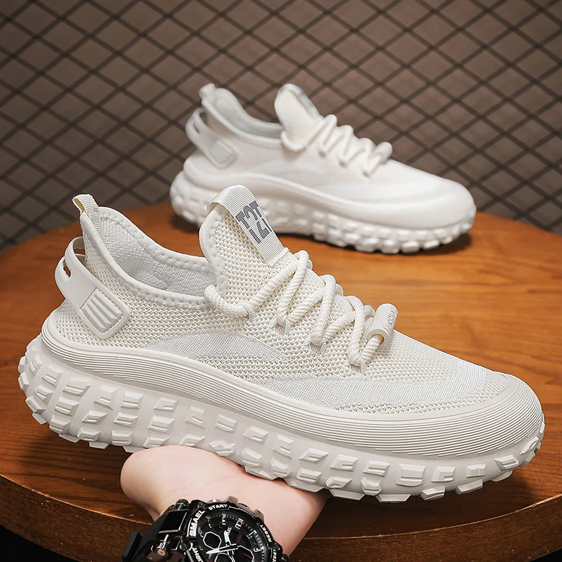 

Summer Men's Breathable Thin Mesh Sneakers Comfort Lightweight Casual Walking Shoes for Men