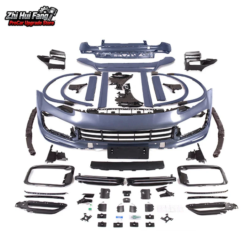 

Suitable for Porsche Cayenne Modification Upgrade 9Y0 Turbo Big Surround Sports Kit Front Bumper Wheel Arch Rear Middle Bumper