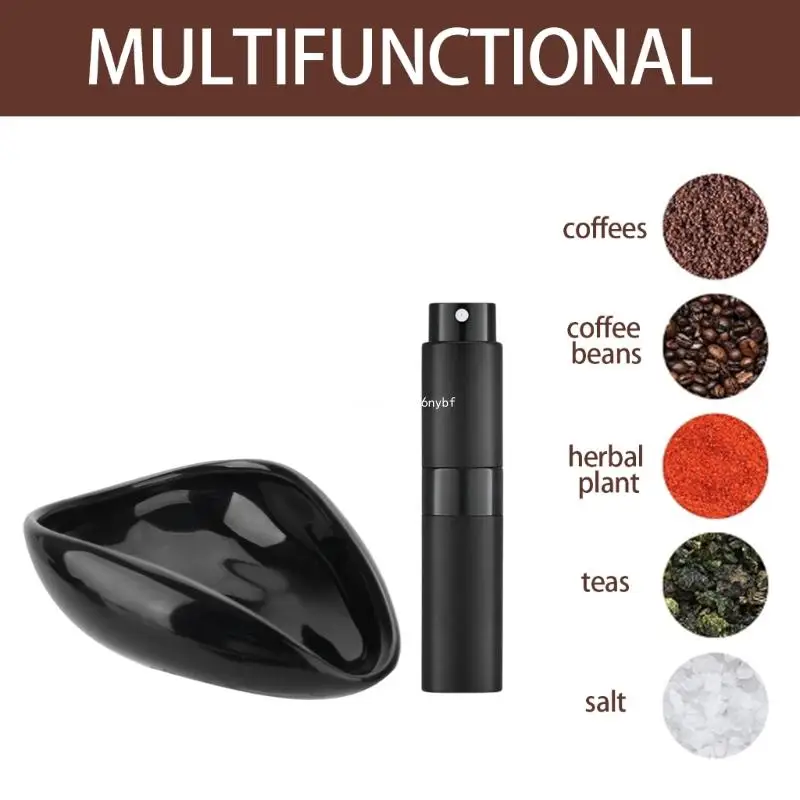 Coffee Tools Ceramic Dosing Tray Bottle Suitable for Consistent Brewing Dropship