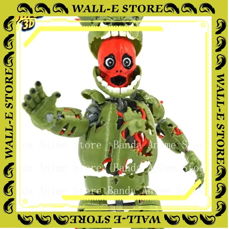 Figurine articulée Springtrap T13 imprimée en 3D Five Nights at Freddy's 3, jouet transformable multi-articulations pour collectionneurs, cadeau