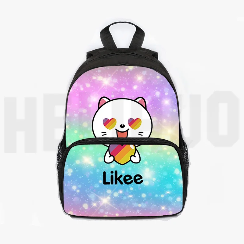 3D Printed Likee Backpack Women Travel Bags Kids Zipper Cartoon Kawaii Mochila School Bags Teenage Girls Children  Book Sac