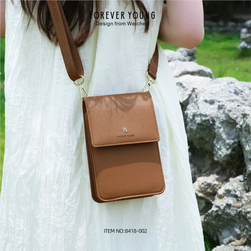 

Женская модная сумка через плечо из искусственной кожи большой емкости на одно плечо, сумка для мобильного телефона, аксессуары для повседневного хранения