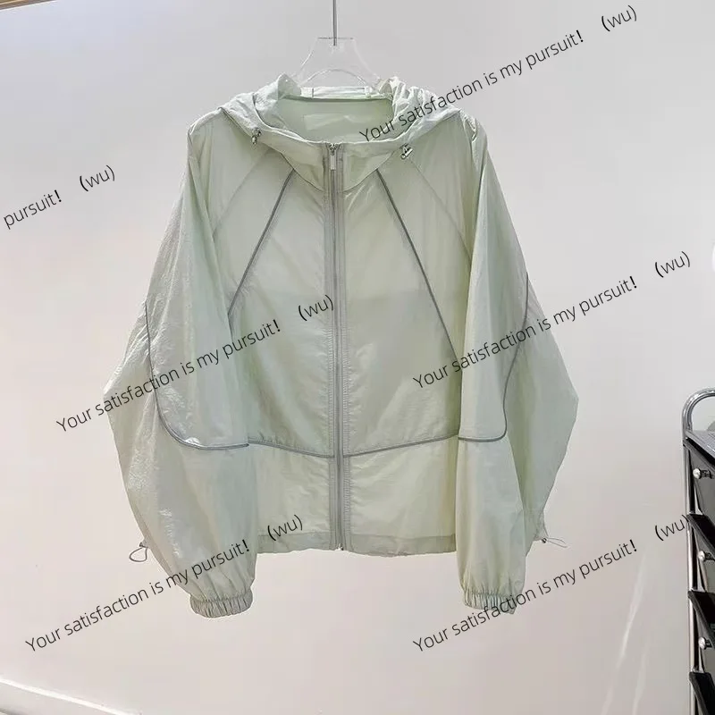 Ropa de protección solar transpirable para mujer, abrigo fino de verano, nueva ropa holgada y versátil para mujer