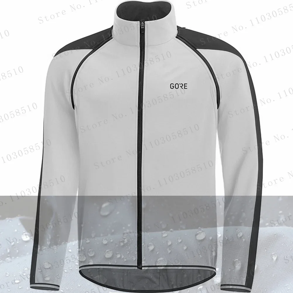 GROE primavera hombres cortavientos Ciclismo chaqueta Jersey fino manga larga bicicleta abrigo a prueba de viento Ciclismo transpirable deportes al aire libre MTB