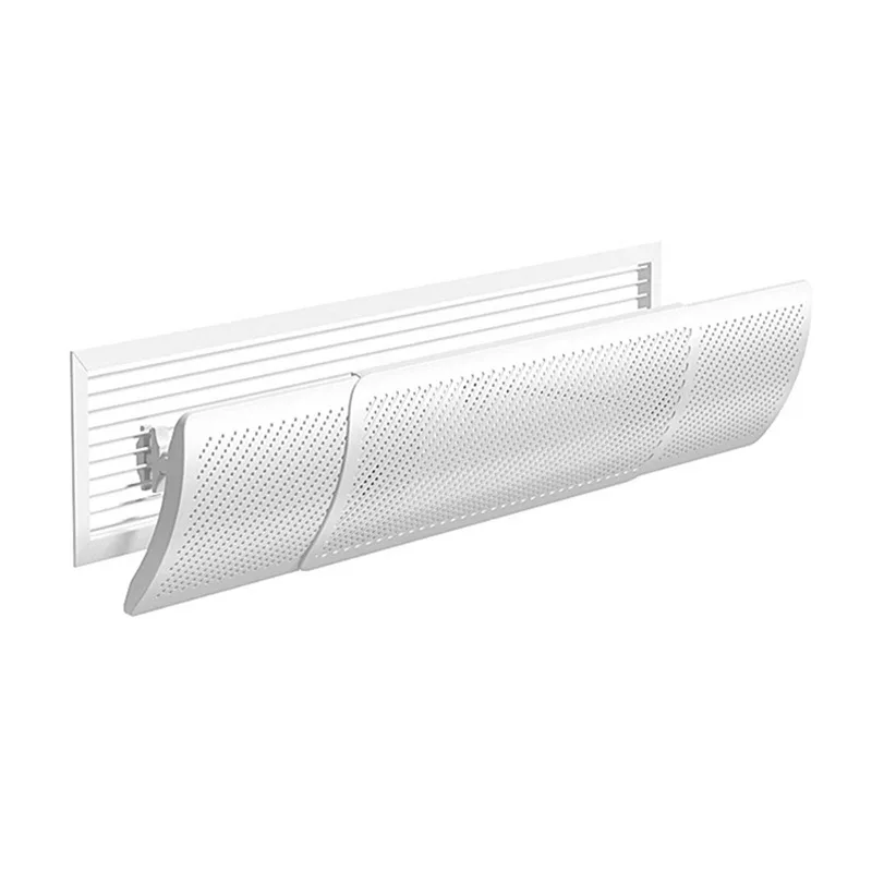 Adjustable Air Conditioner Wind Deflector for Ceiling Air Vent Anti-Blow Baffle