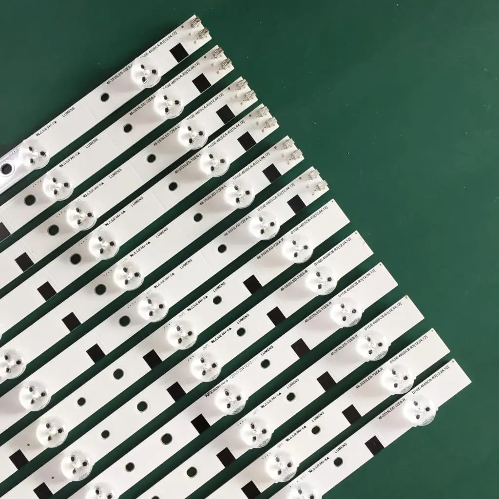 Strip LED untuk D1GE-460SCA-R2 Strip/L Strip Strip Strip UE46EH5000 Strip UN46EH6000