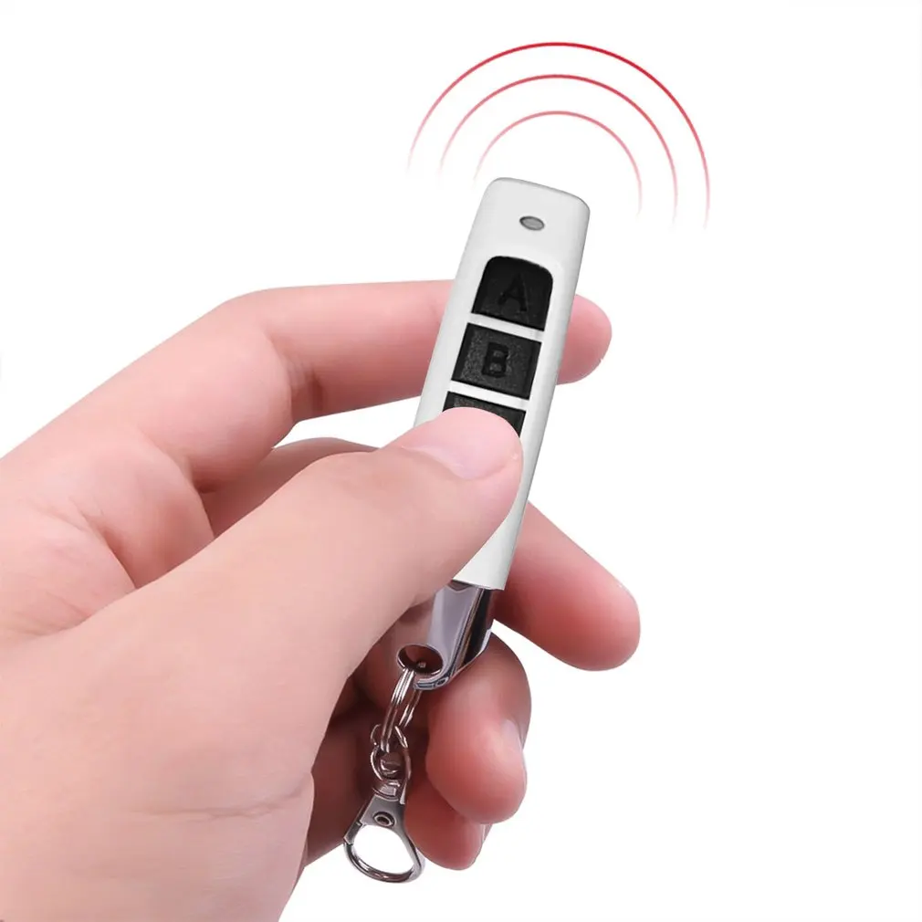 Remote Controller 433MHz Garage Door Duplication Wireless Universal Car Alarm Clone Duplicator Lock Car Keychain Transmitter