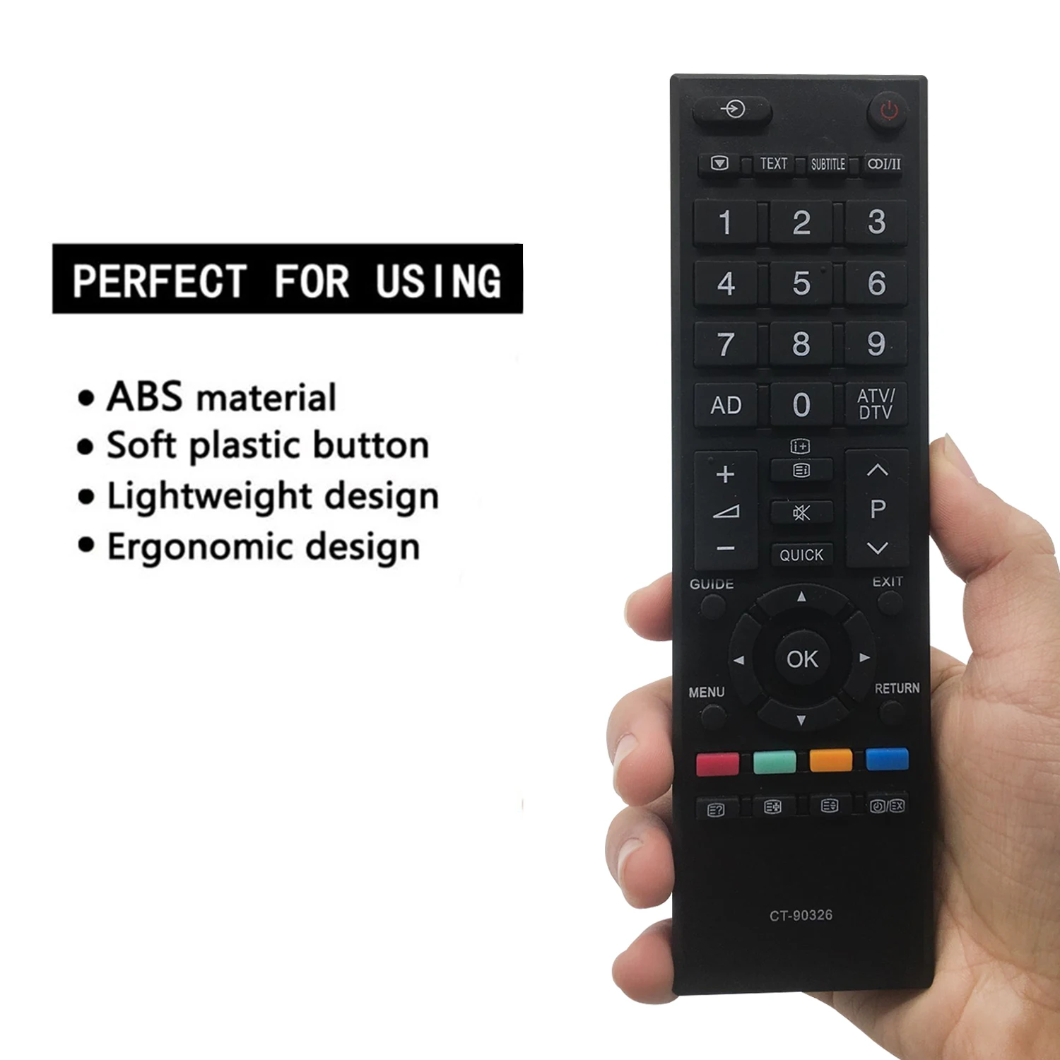 العالمي تحكم عن بعد الملحقات التلفزيون تحكم عن بعد لتوتوشيبا CT-90326 CT-90380 لتوتوشيبا CT-90336 CT-90351