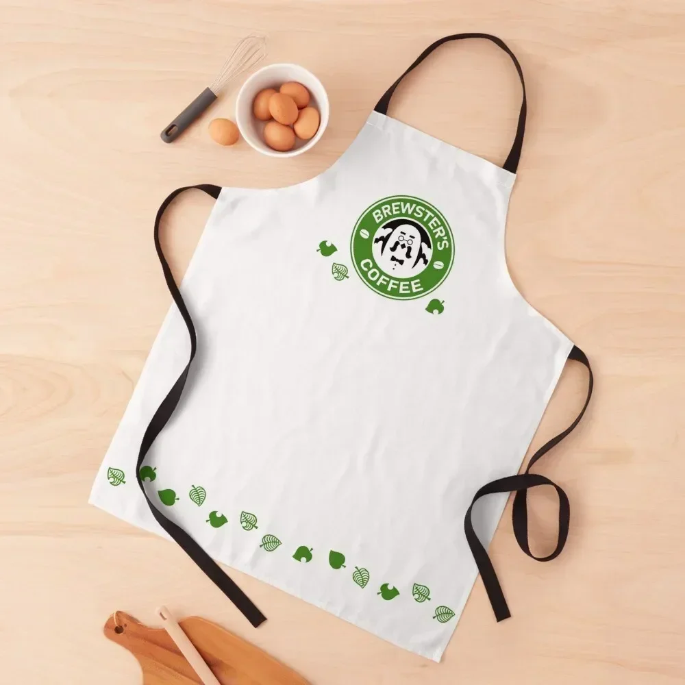 

Brewster's coffee Apron Woman Kitchens kitchen item For Nail Stylist Art Apron
