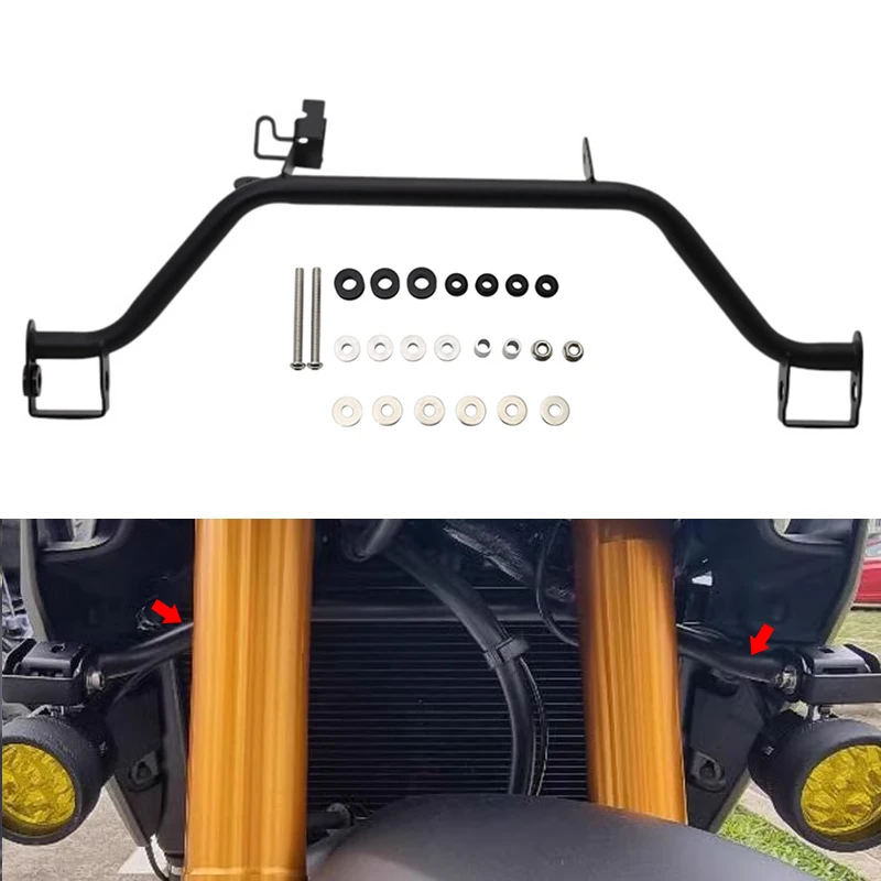 

Алюминиевые светодиодные фары дальнего света, дополнительный светильник, монтажный передний кронштейн для мотоцикла YAMAHA Tracer 9 GT Tracer 9 GT 2021-2023