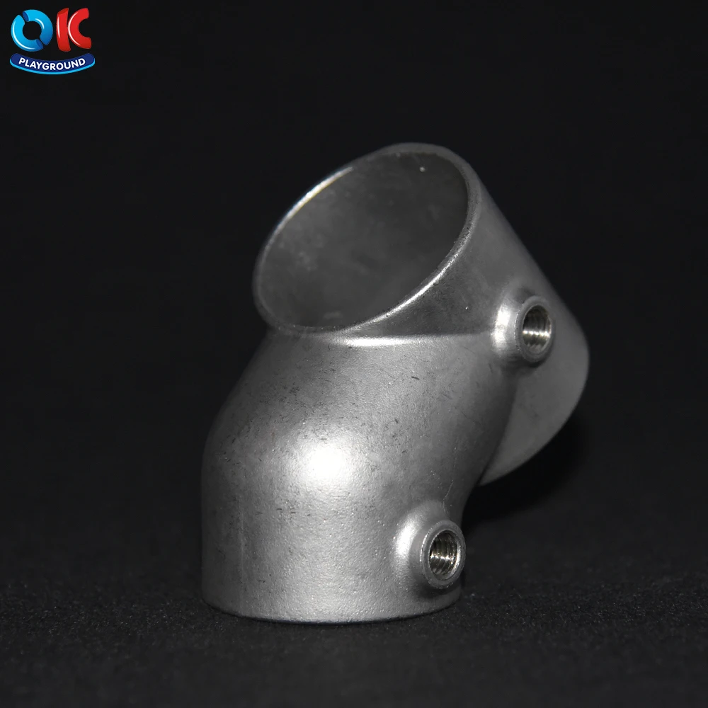 OK Playground Stainless Steel Fastening Pipe Clamp Fitting For Playground Equipment