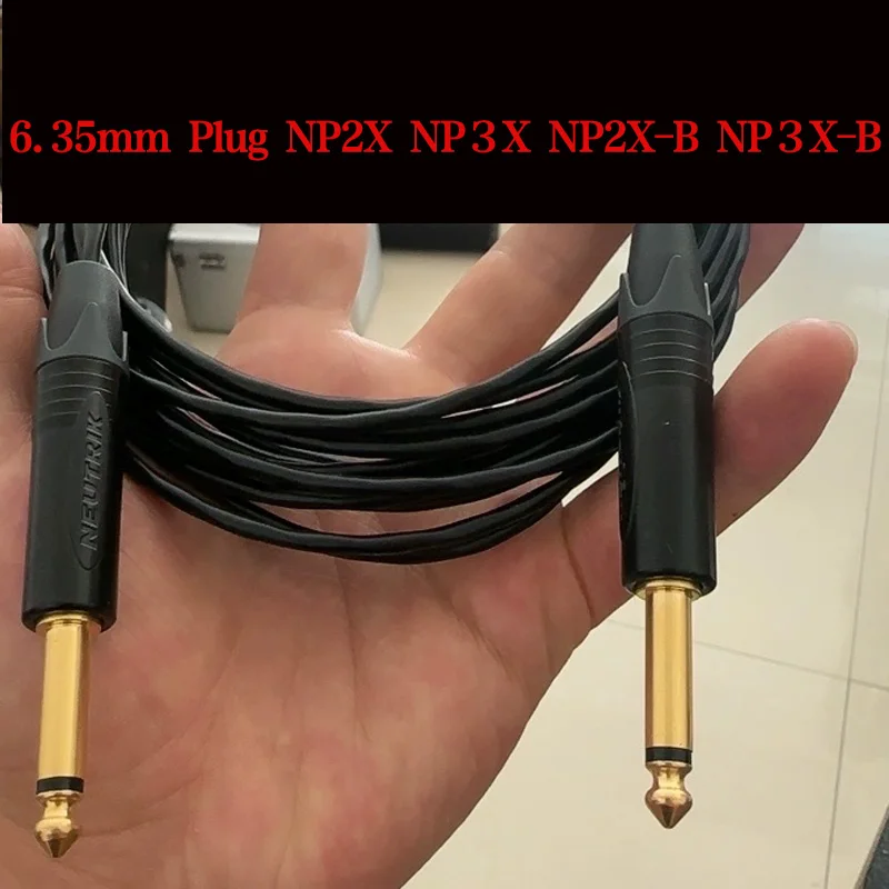 

Jack 1/4" 6.35 mm Heavy Duty Phone Neutrik Plug NP2X NP3X NP3X-B Mono / Stereo Guitar Snakes Speakers Audio Cable Connector