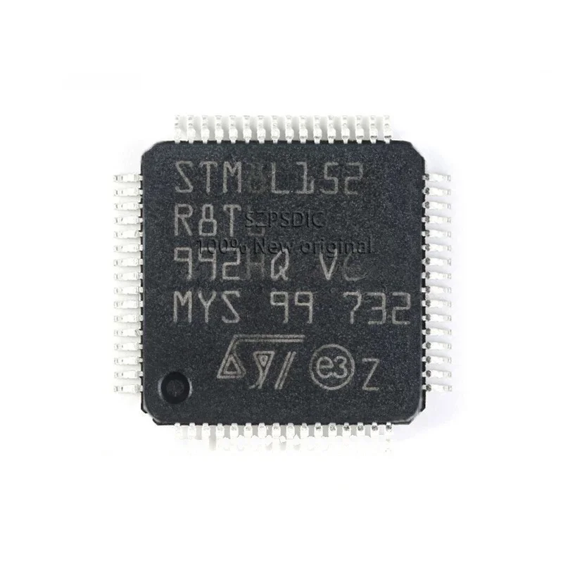 SZPSDIC جديد وأصلي STM8L152R8T6 LQFP-64 16 ميجا هرتز/64 كيلو بايت ذاكرة فلاش/8 بت متحكم-MCU #2