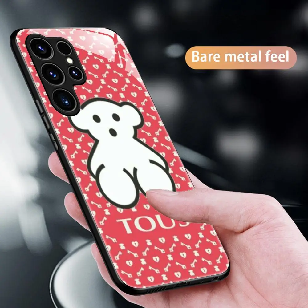 Phone Case For Samsung S26 S25 S24 S23 S22 S21 Fashion luxurious S20 Plus Ultra T-TouSES Glass Magnetic Case view 4