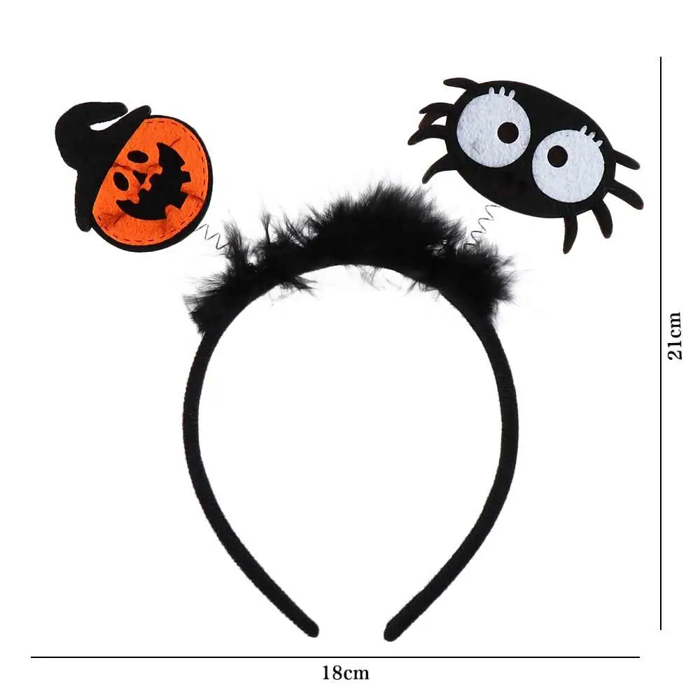 Gúnyrajz Halloween Toll Párta Adomány Boszorkány Kalap pumkin Halloween hairband haja kiegészítők haja Érlelődik Visszajáró lélek Párta Hölgy