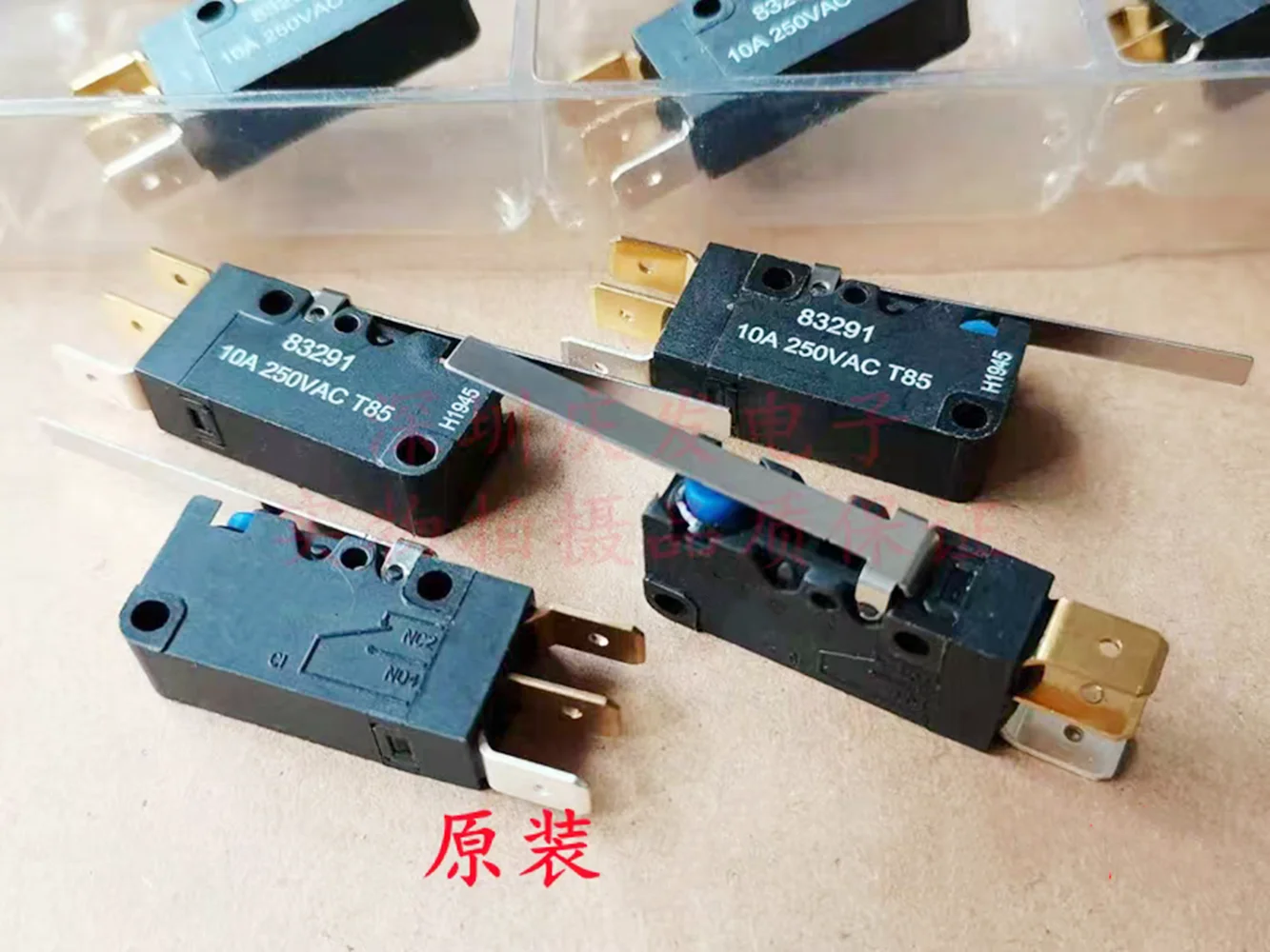 Original New 100% waterproof and dustproof 83291 long handle 45MM micro switch 3pin travel limit 10A