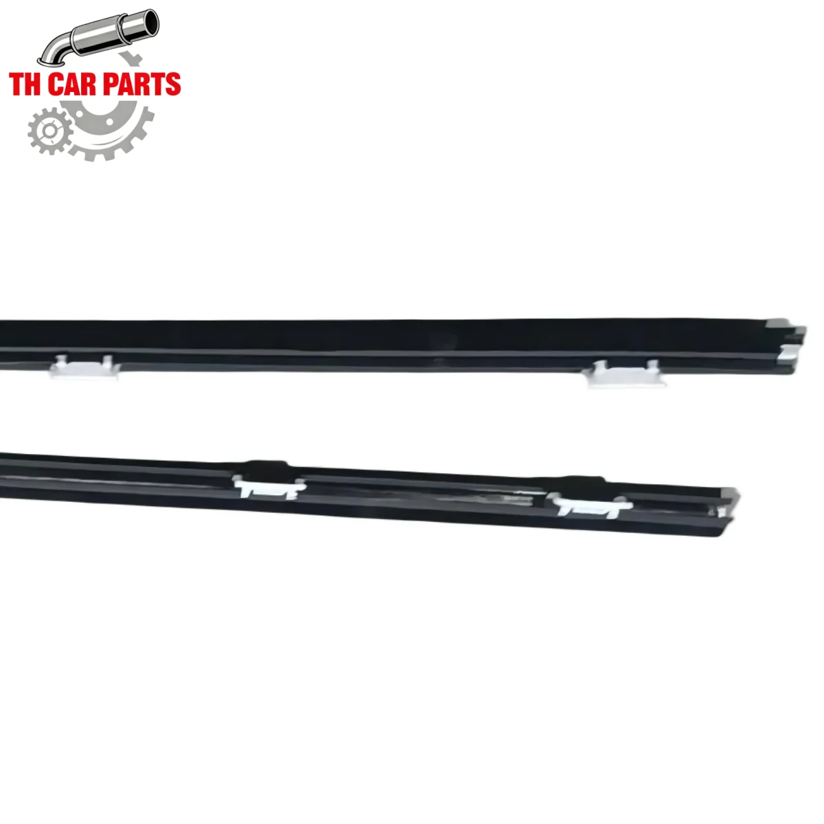 

Car Window Weatherstrip Black 2Pcs For Honda civic 01-05 2doors Car Weatherstrip Window Moulding Trim 72450-SNA-A01