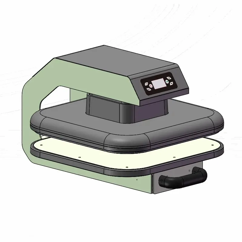 

New 15x15 Drawer Slide Electric Fully Automatic Heat Press Machine For T-shirt