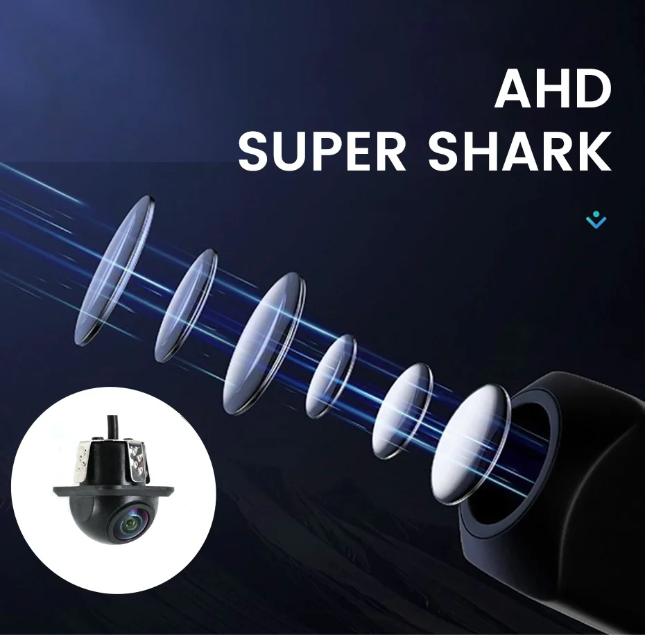 Universal Car Rear View Camera 1080P 720P CVBS Night Vision Reversing Waterproof 170 Degree HD Video Fish Eye Lens