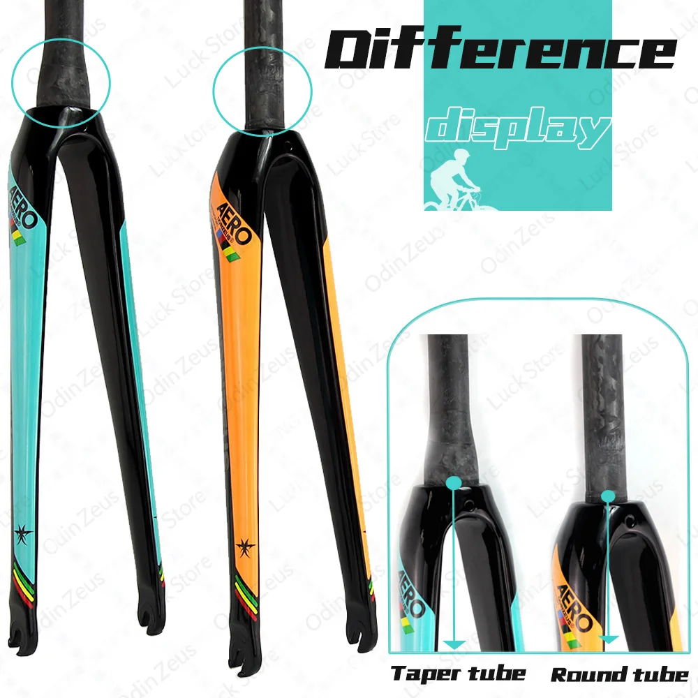 

Disc brake/rim brake road front fork,tapered tube/round tube Rim/Disc brake/JAVA quick release carbon fiber front fork riding