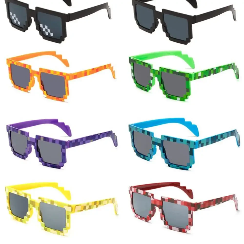 موضة جديدة نظارات الشمس رائجة البيع النظارات الشمسية الزاحف نظارات الجدة فسيفساء مضحك نظارات بنين بنات بكسل النظارات