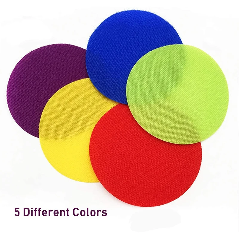 

A92Z 30PCS Carpet Spot Markers Carpet Circle Spots Markers Floor Sit Spots Circles Sitting Markers Dots For Kids Classroom