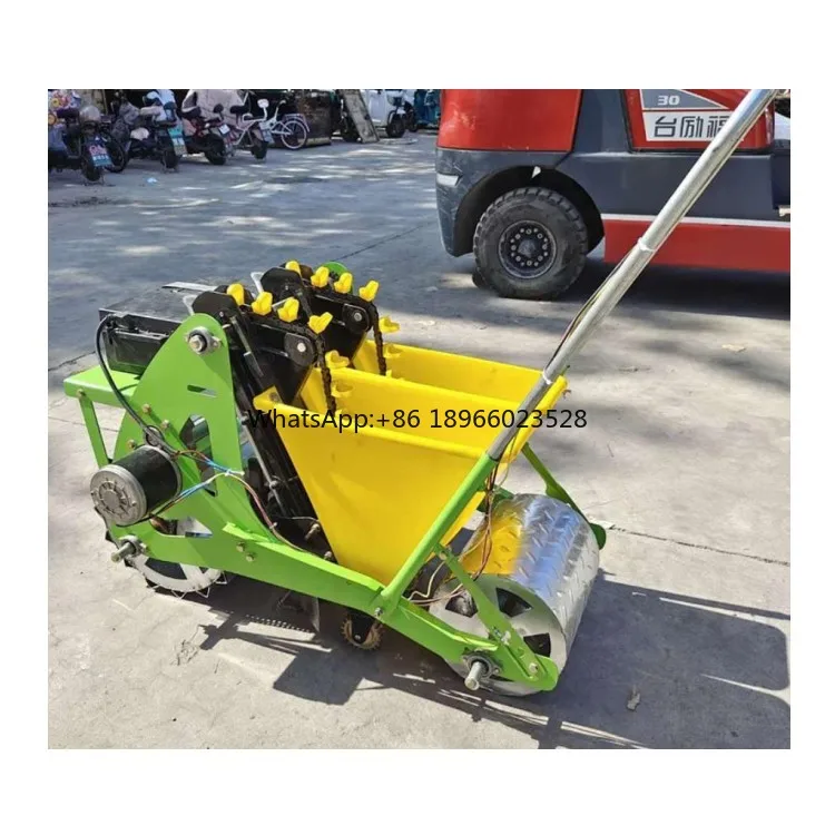 Electric 3 row garlic planting machine for agriculture garlic planter large vegetable planters agricultural machinery