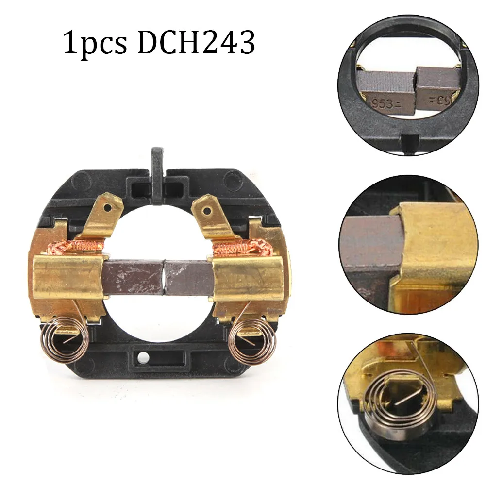 FOR DeWalt Carbon Brush 1pc Cordless DCH363 DCH364 For DCH253 Parts Replacement Tools Accessories Carbon Brush