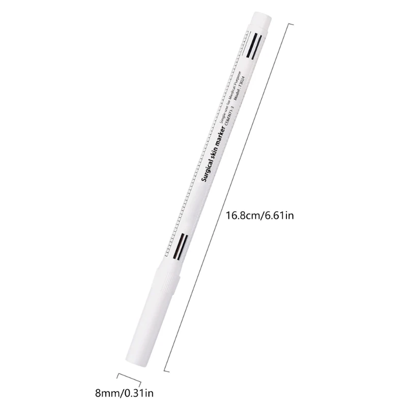 10x Marcador Pele Cirúrgica Sobrancelha Maquiagem Caneta Posicionamento À Prova D 'Água Ferramentas Marca