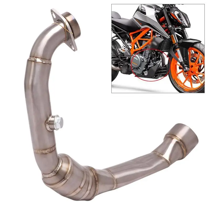 

Motorcycle Exhaust Pipe Header Tube Titanium Alloy Modified for Duke 390 250 RC390 21-22 Duke 390 250 Adv Vitpilen 401 20-2022