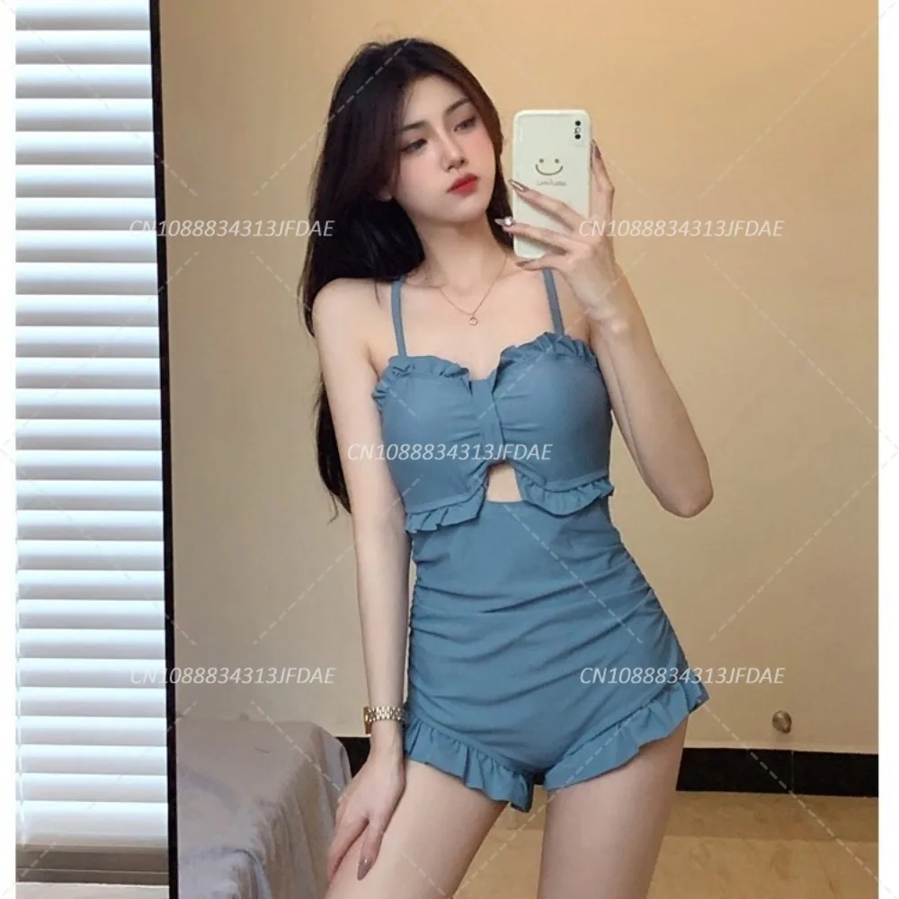 Fashion Women Sexy Beach Bikini One Piece Swimming Suit Holiday Beachwear Swimwear Summer Backless Bikini Bathing Suit