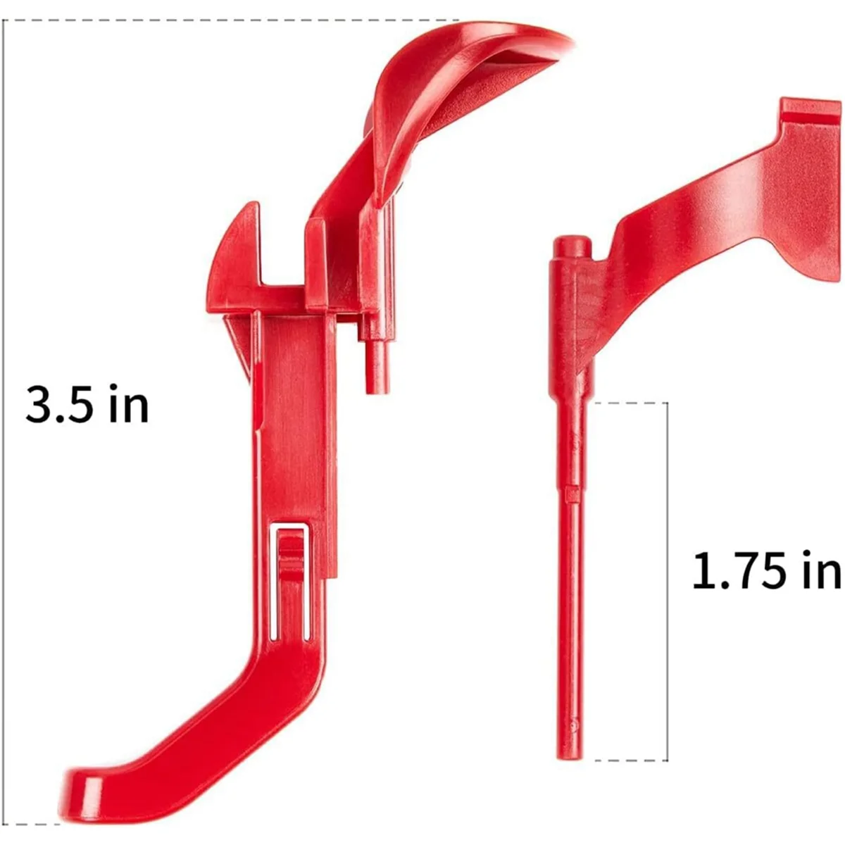 For Dyson DC41 DC43 DC55 DC65 Vacuum Cleaner Parts Cyclone Canister Release Red Clip Latch Buckle Accessories