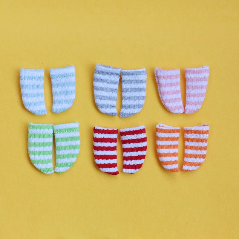 OB11 Doll Clothing Accessories OBITSU11 GSC 1/12bjd Molly Round Nail PICCODO Socks and Socks Multi Color