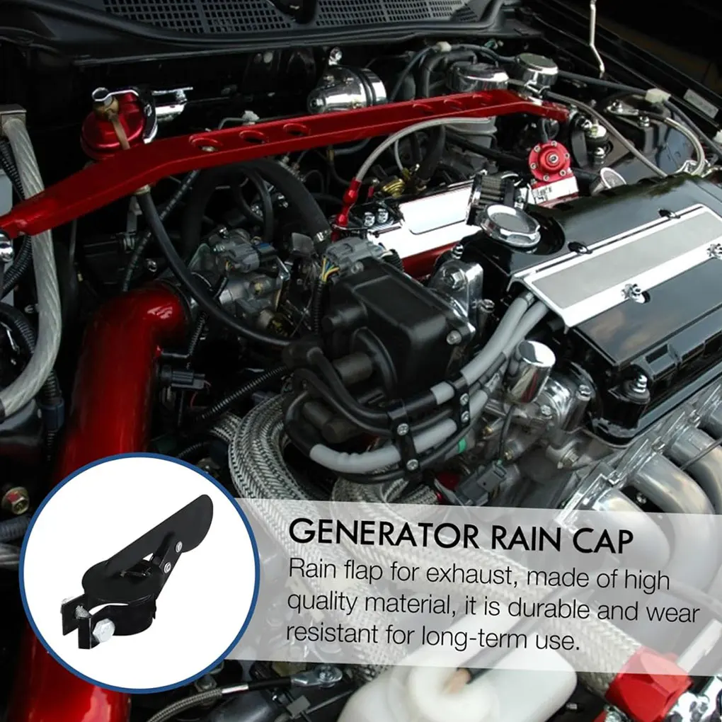 Exhaust Pipe Cap Weatherproof Generator Rain Caps Exhaust Rain Caps Exhaust Weatherproof Cap