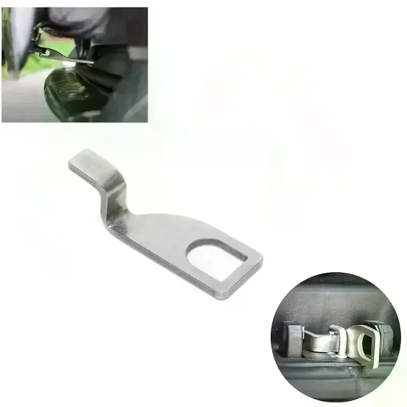 Extended Metal Tow Hook Bracket Tailgate Extension Hanging Hook Heavy Duty Part For Van Rear Door Camping Modification