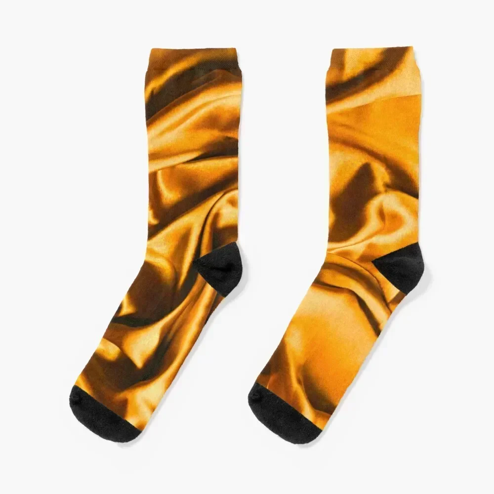 

Pumpkin Viscous Mantel Socks with print Climbing Non-slip warm winter Socks For Man Women's