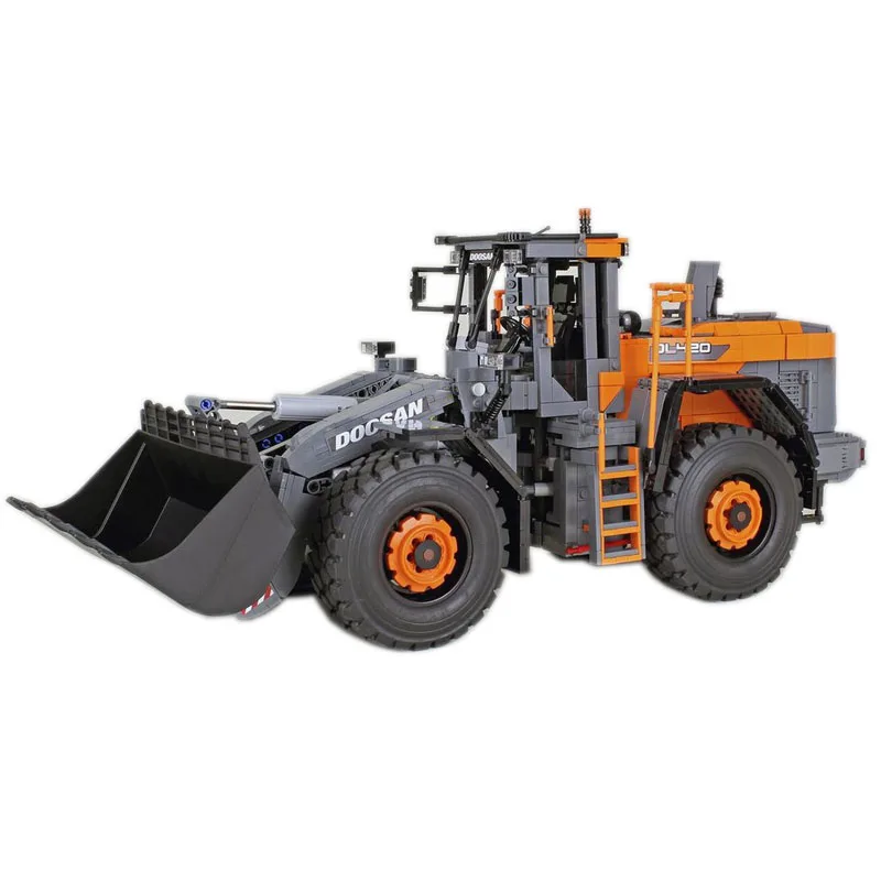 

MOC-154471 Electric Doosan DL420-7 Wheel Loader 1:17 Splicing Assembly Building Blocks • 2619 Parts Adult Kids Birthday Toy Gift