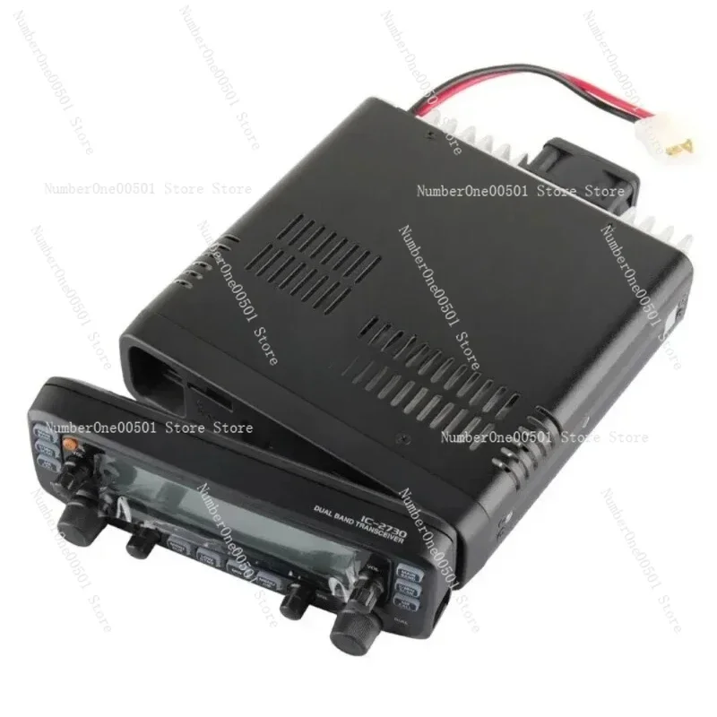 IC-2730E Mobile Radio Dual Band VHF 137-174MHz UHF 400-470MHz 50W FM Transceiver Walkie Talkie Car Radio Repeater Scrambler