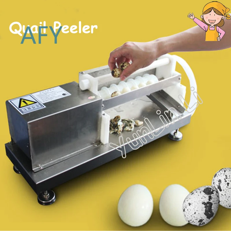 Electric Quail Egg Peeling Machine for Household Use High Efficiency Egg Processing Hulling Machine for Automatic Shell