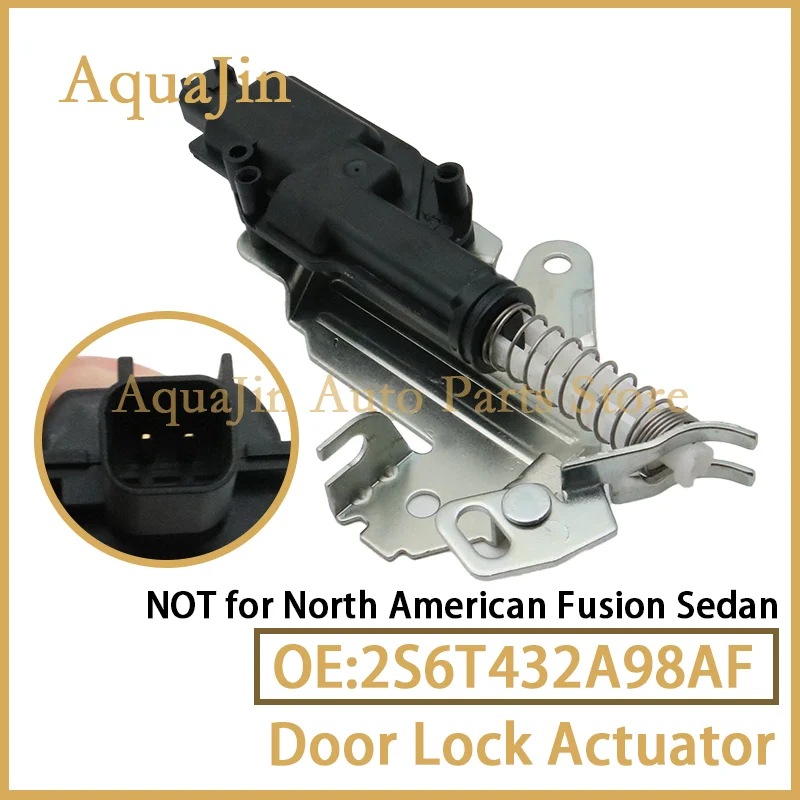 Atuador Solenoide da Fechadura da Tampa Traseira para Ford Fiesta MK5 JH JD 2001~2008 Fusion JU 2002~2012 Auto 148108 2S6T432A98AF