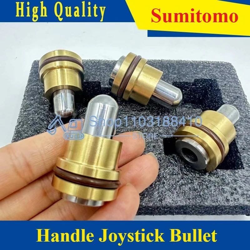

4 шт. для экскаватора Sumitomo SH75 80 120 130 200 210 ручка джойстик пулевидная головка высококачественные запасные части