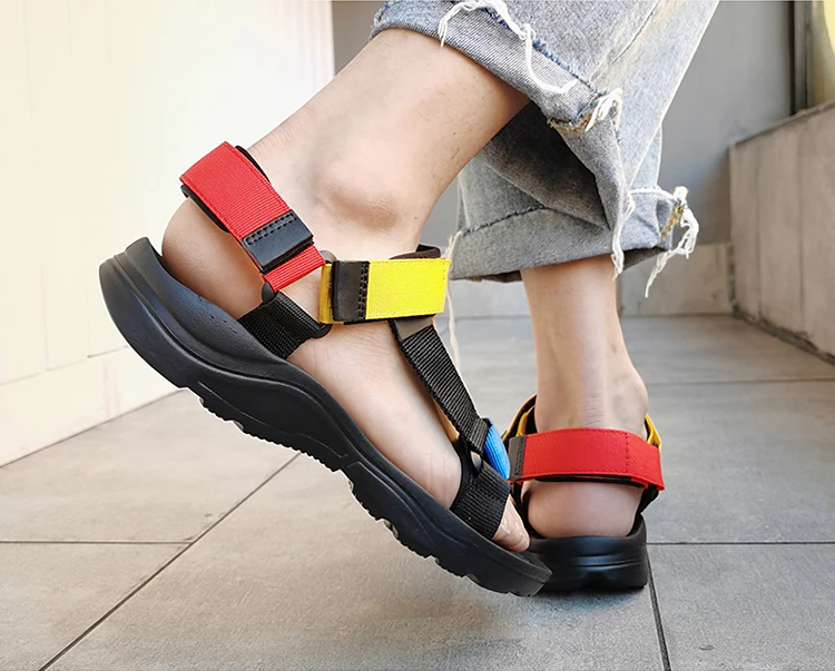 Neue Herren-Wandersandalen, rutschfeste, bequeme Sommer-Strandschuhe, leichte, atmungsaktive Outdoor-Reise- und Trekking-Sandalen – Detail 11