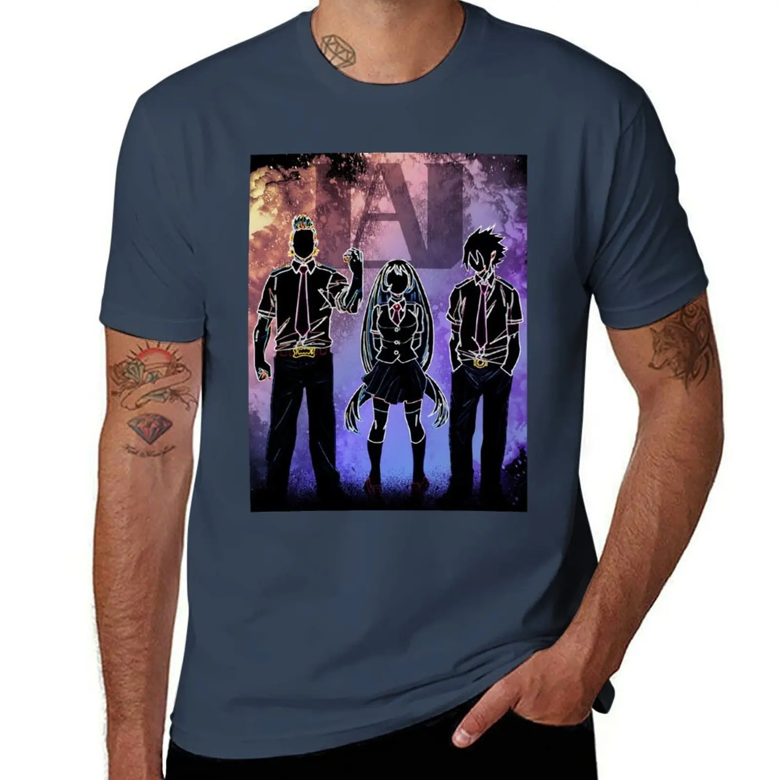 

Amajiki Tagata, Big 3 The Hado, Tamaki Hero Academy Mirio Nejire T-Shirt Quick Dry Training Short Sleeve Tee