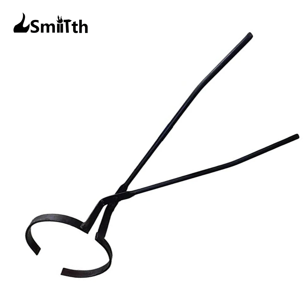 LSMIITTH 10&16 KG Crucible Tongs And Lifter 2 in 1 Foundary Tools For Crucible Lifting Pouring Heavy Duty Refiners Smelter