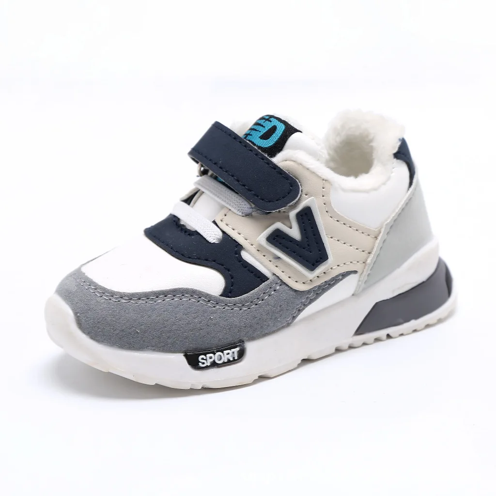 Children Sports Shoes New Edition Boys Sports Shoes Casual Shoes Girls Breathable Soft Sole Shoes Kids Shoes Boys