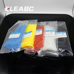 100pcs 3X150MM Self-Locking Cable Zip Ties.cable ties White BlACK Red Blue Yellow Nylon Wire color