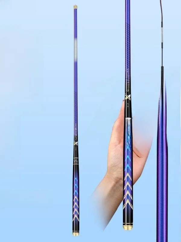 ultra-light-ultra-hard-hand-rod-stream-carp-fishing-rod-short-section-fisherman's-gear-portable-carbon-fiber-fishing-pole