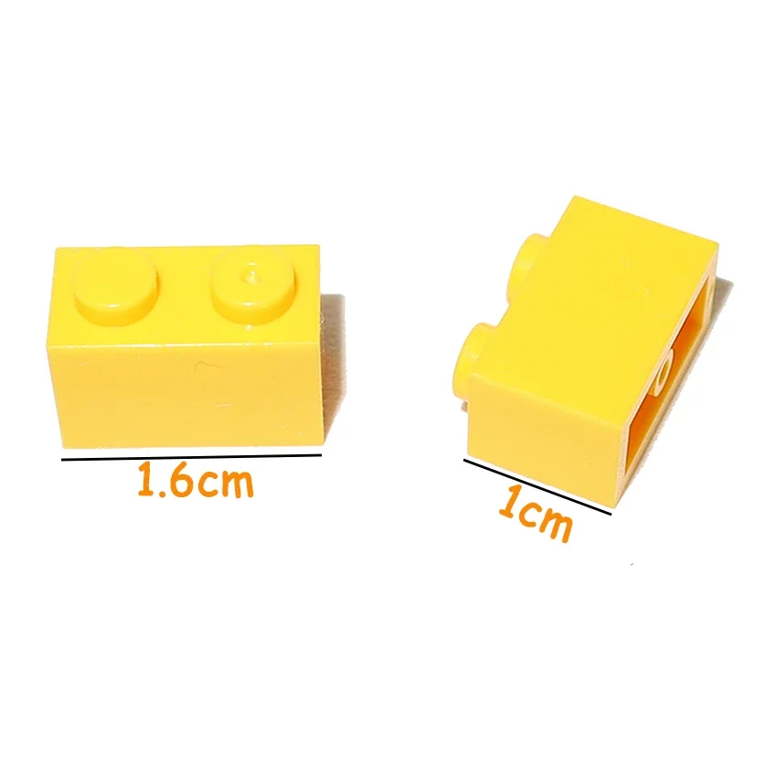 Picture 6: 80PCS 3004 3065 1x2 Bricks Dots Thick MOC Assemble Particles 1*2 Building Blocks DIY Educational Creative Toy for Kids